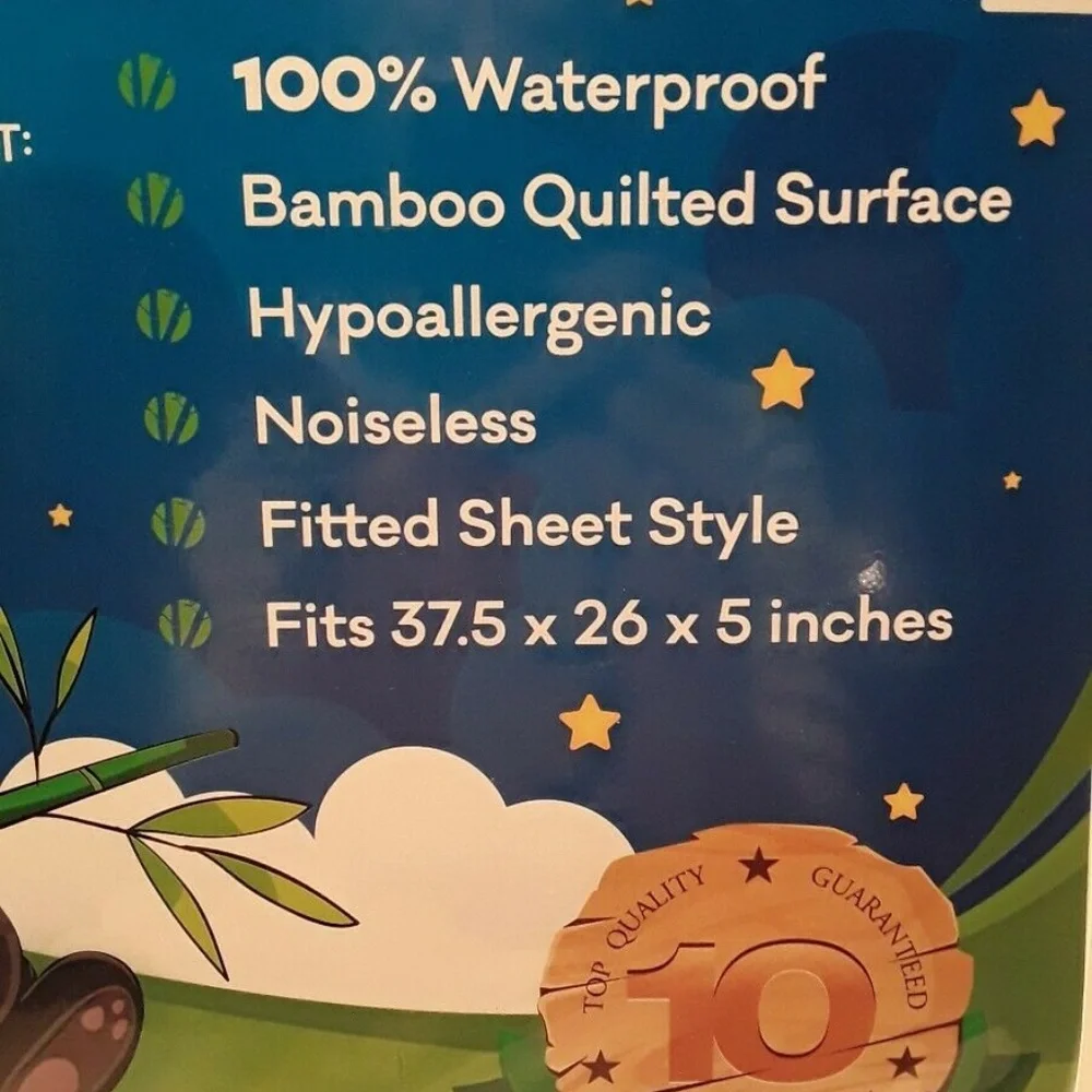 Olaf & Marie Crib Mattress Protector NIP